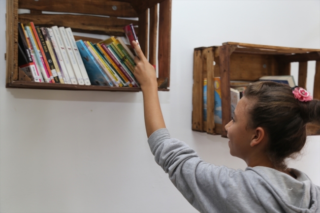 Eskişehir'de ortaokul öğrencileri kendi kıraathanelerini kurdu